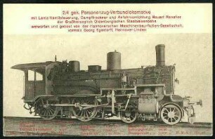 2/4 gek. Personen-Verbundlokomotive