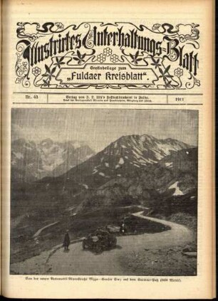 Ausgabe vom Sonntag, den 26. November 1911.