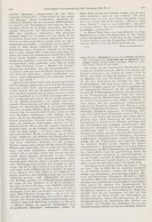 470-471 [Rezension] Kreativität und Predigtarbeit