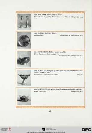 Edelmetalle (Nr. 339-367)