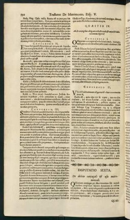 592-608, Disputatio Sexta. - Disputatio Ultima.