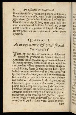8-17, Quaestio II