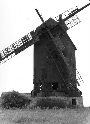 Bautzen-Oehna. Paltrockmühle (vor 2002 bis auf den Sockel abgebrochen)