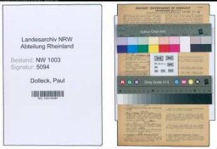Entnazifizierung Paul Dolleck , geb. 27.10.1896 (Anstreicher)
