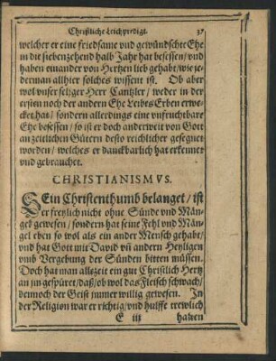 Christianismus.