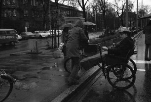 Behinderte Menschen im Straßenverkehr