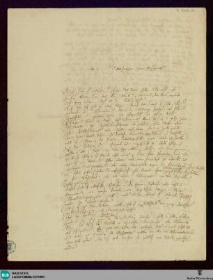 Brief von Joseph M. Hägele an Joseph Bader von 1857 - K 3348, 16