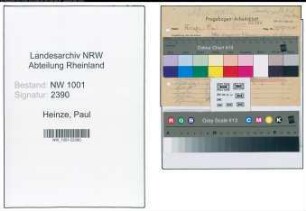 Entnazifizierung Paul Heinze, geb. 00.00.0000 (Lehrer)