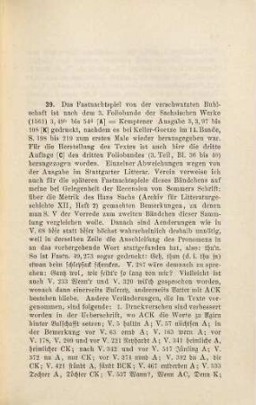 Sämmtliche Fastnachtsspiele : in chronologischer Ordnung nach den Originalen, 4. Elf Fastnachtspiele aus den Jahren 1552 und 1553