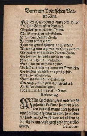 Bartram Powischen Vater Uns.