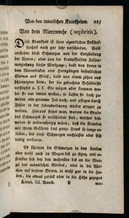 225-237, Von dem Nierenwehe (nephritis)