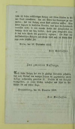 Zur zweiten Auflage