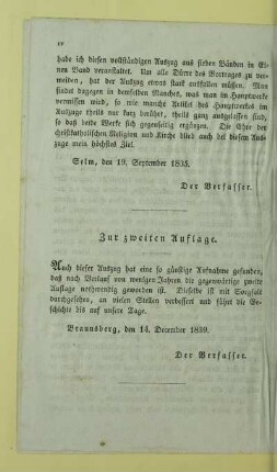 Zur zweiten Auflage