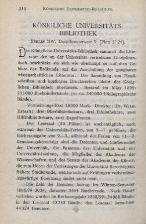 Königliche Universitäts-Bibliothek
