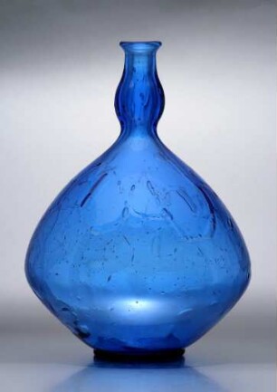 blaue Unica-Vase