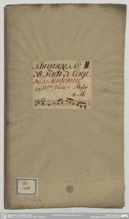 Symphonies - Mus.2-N-20,16 : strings, bc - E|b