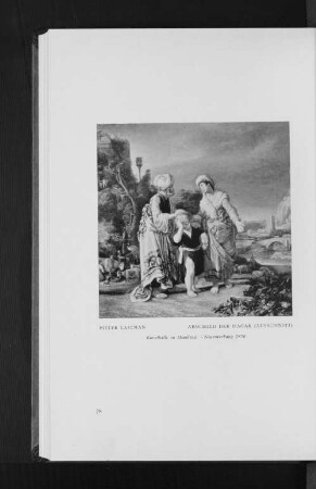 Pieter Lastman, Abschied der Hagar