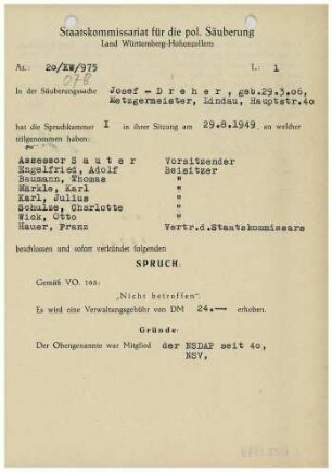 Dreher, Josef