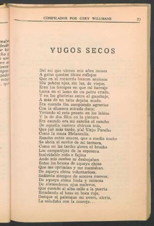 Yugos secos