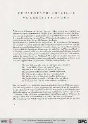 Kunstgeschichtliche Voraussetzungen