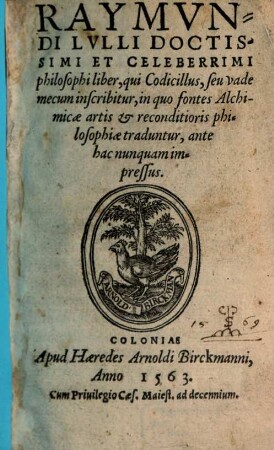 Liber qui Codicillus seu Vademecum inscribitur