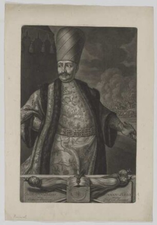 Bildnis des Ossmann Bassa, Graf von Bonneval