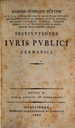 Institutiones iuris publici Germanici