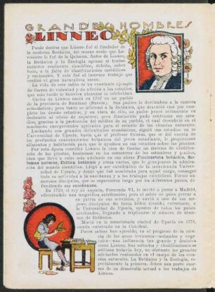 Grandes hombres: Linneo