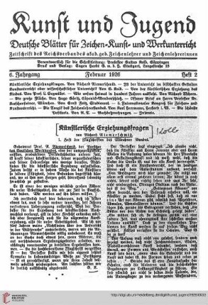 Heft 2 (Februar 1926)