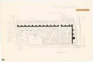 Justizgebäude, Berlin-Moabit: Lageplan 1:1000