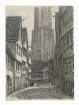 Blick in die Walfischgasse von Nordwesten in Richtung Münster. Um 1930 (?)
