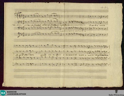 Palmira regina di Persia. Excerpts - Don Mus.Ms. 1712 : V (4); AngS 135