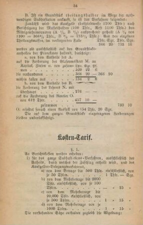 Kosten-Tarif.
