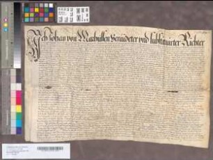 Einkünfteverzeichnis der Vik. der 10000 Märt. in Borculo