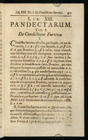 411-436, Lib. XIII. Pandectarum