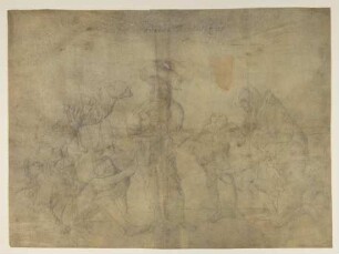 Faust, von dämonischen Gestalten umgeben und verspottet