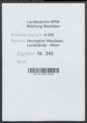 Landtagsprotokoll 1755