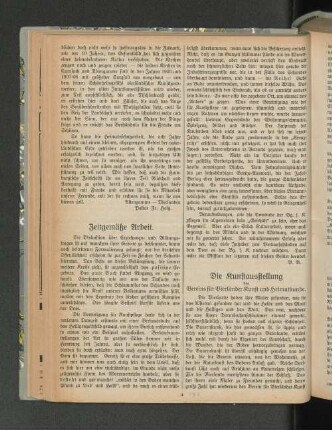 Die Kunstausstellung des Vereins für Vierländer Kunst und Heimatkunde.