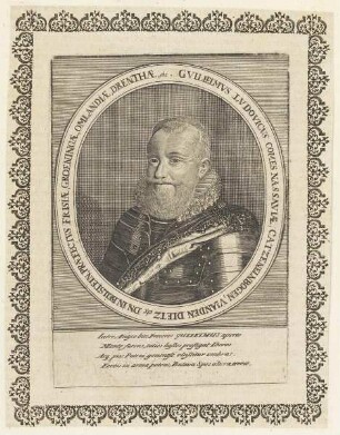 Bildnis des Gvilielmvs Lvdovicvs von Nassau-Dillenburg