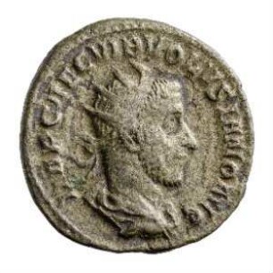 Münze, Antoninian, 251 - 253 n. Chr.