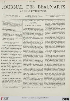 Nr. 7 (15. Avril 1882)