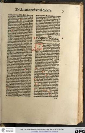 Forte dicitur mihi ecclesia fundata est super firmam petram...