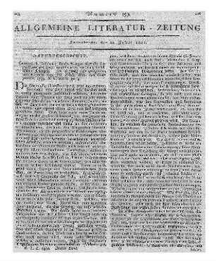 Charpentier, J. F. W. von: Beobachtungen über die Lagerstätte der Erze. Hauptsächlich aus den sächsischen Gebirgen. Leipzig: Göschen 1799