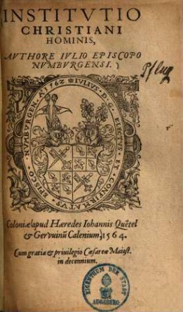 Institutio christiani hominis