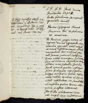 80r-84v, Bulla Pauli Papae III., 1536