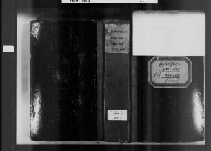 Eichtersheim, katholische und israelitische Gemeinde: Standesbuch 1840-1865