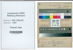 Entnazifizierung Max Petereit , geb. 20.07.1895 (Buchhalter)