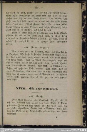 XVIII. Eis oder Gefrorenes