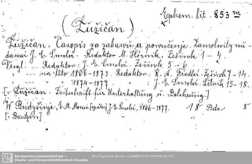 Ephemerides literariae 0853.m