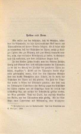 Der Vegetarismus und die Dichter